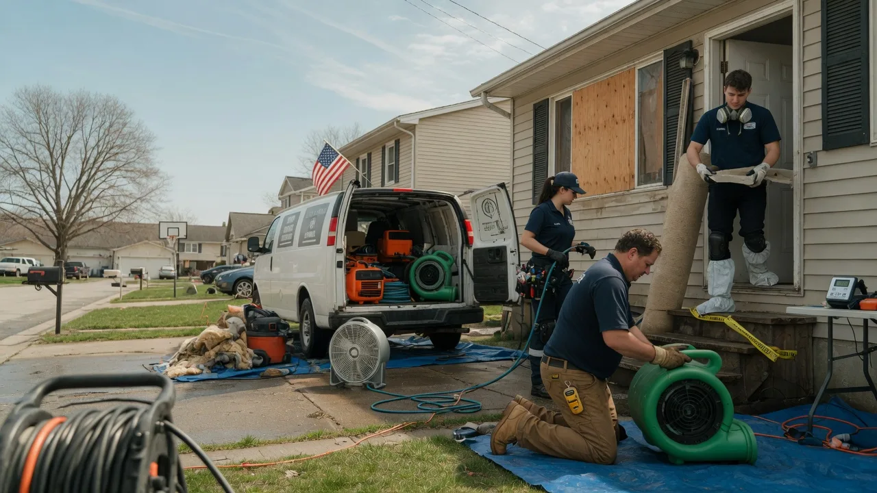 Water Damage Restoration in Leland, MI near me
